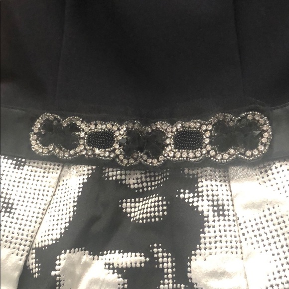 Teri Jon A-line Evening Gown with Embellished Belt - Picture 4 of 13